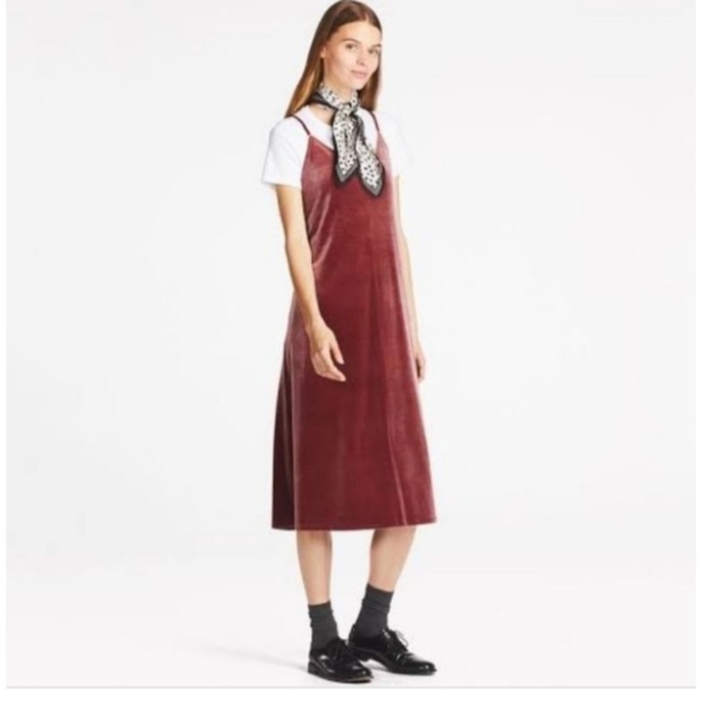 Uniqlo Velour Dress, Size L